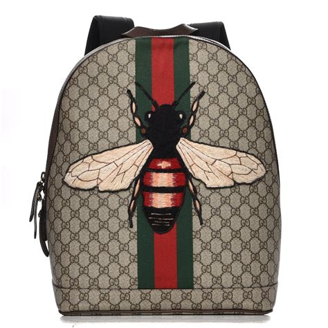 gucci mini backpack bee|gucci gg monogram backpack.